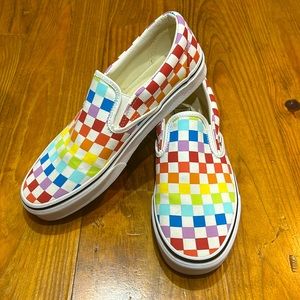 Vans Rainbow Slip Ons